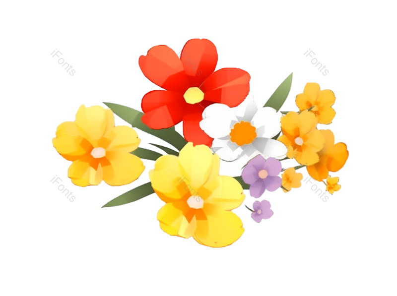 母亲节图片,父亲节元素,请柬PNG,红色的花免抠素材
